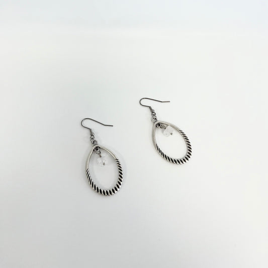 The Bella Earrings in Silver