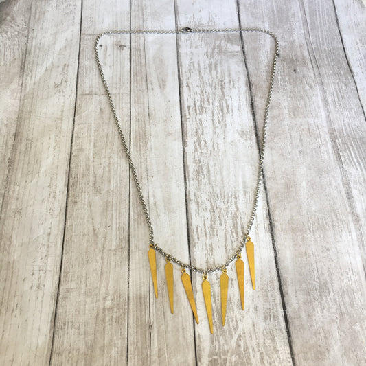 The Spikes Gold & Silver Necklace